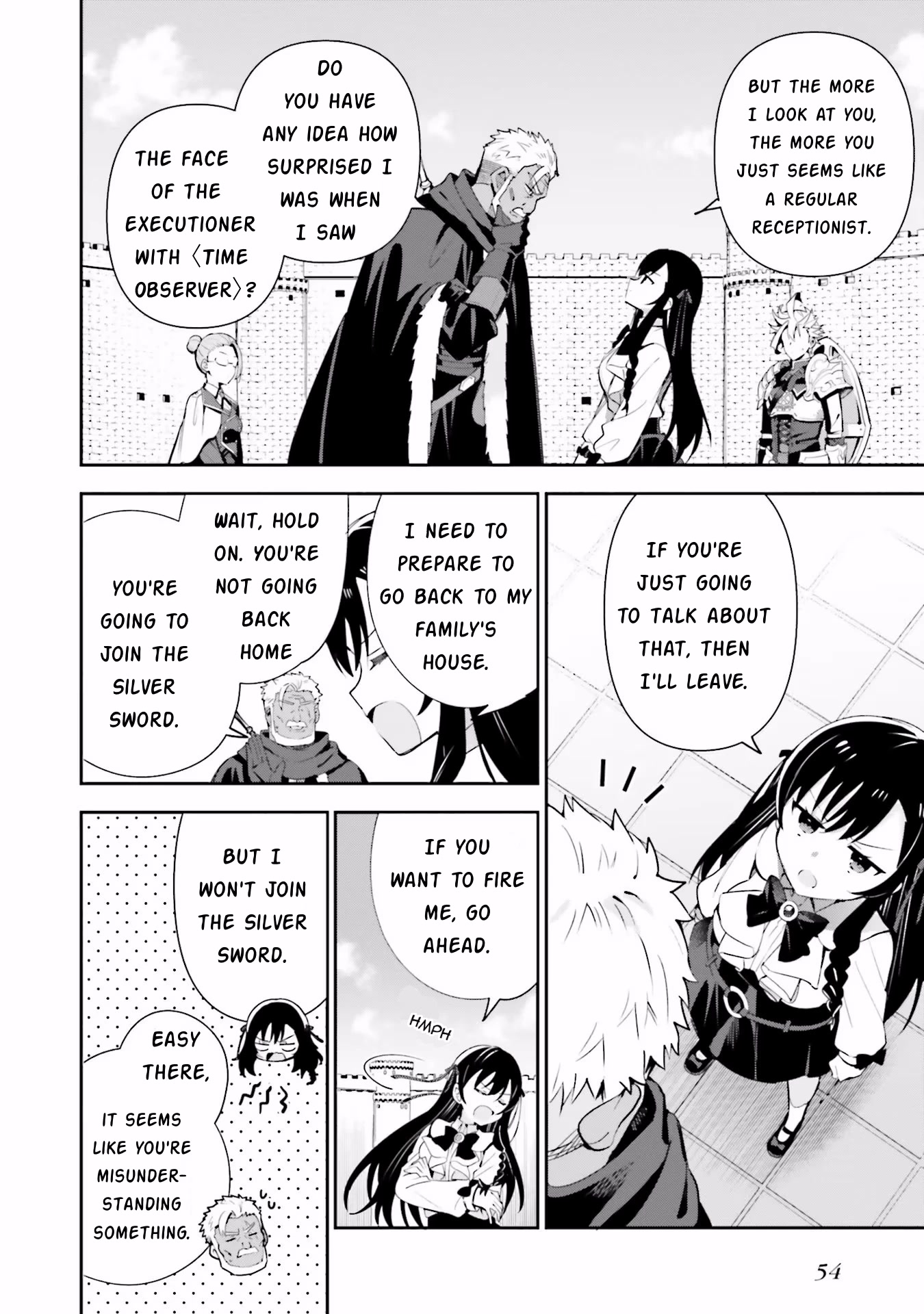 I'm the Guild Receptionist, but Since I Don't Want to Work Overtime, I Think I'll Just Solo the Boss chapter 8 page 26