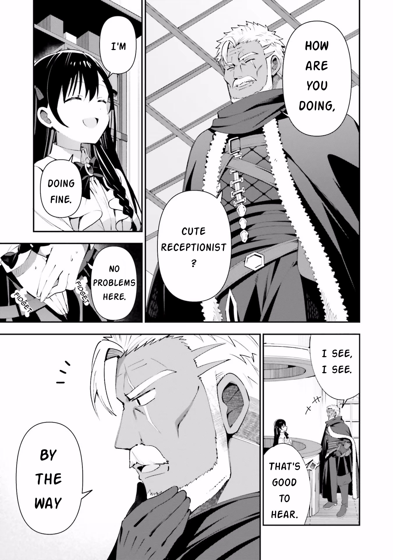 I'm the Guild Receptionist, but Since I Don't Want to Work Overtime, I Think I'll Just Solo the Boss chapter 8 page 5