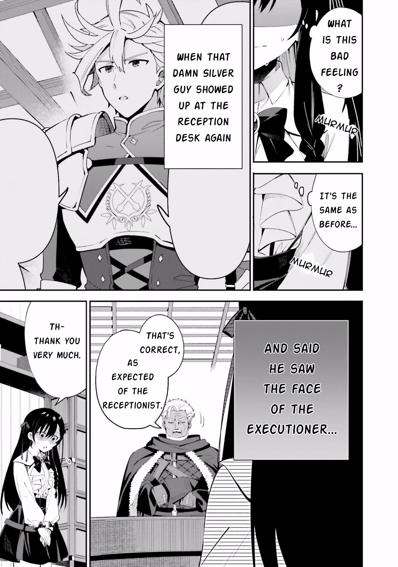 I'm the Guild Receptionist, but Since I Don't Want to Work Overtime, I Think I'll Just Solo the Boss chapter 8 page 7