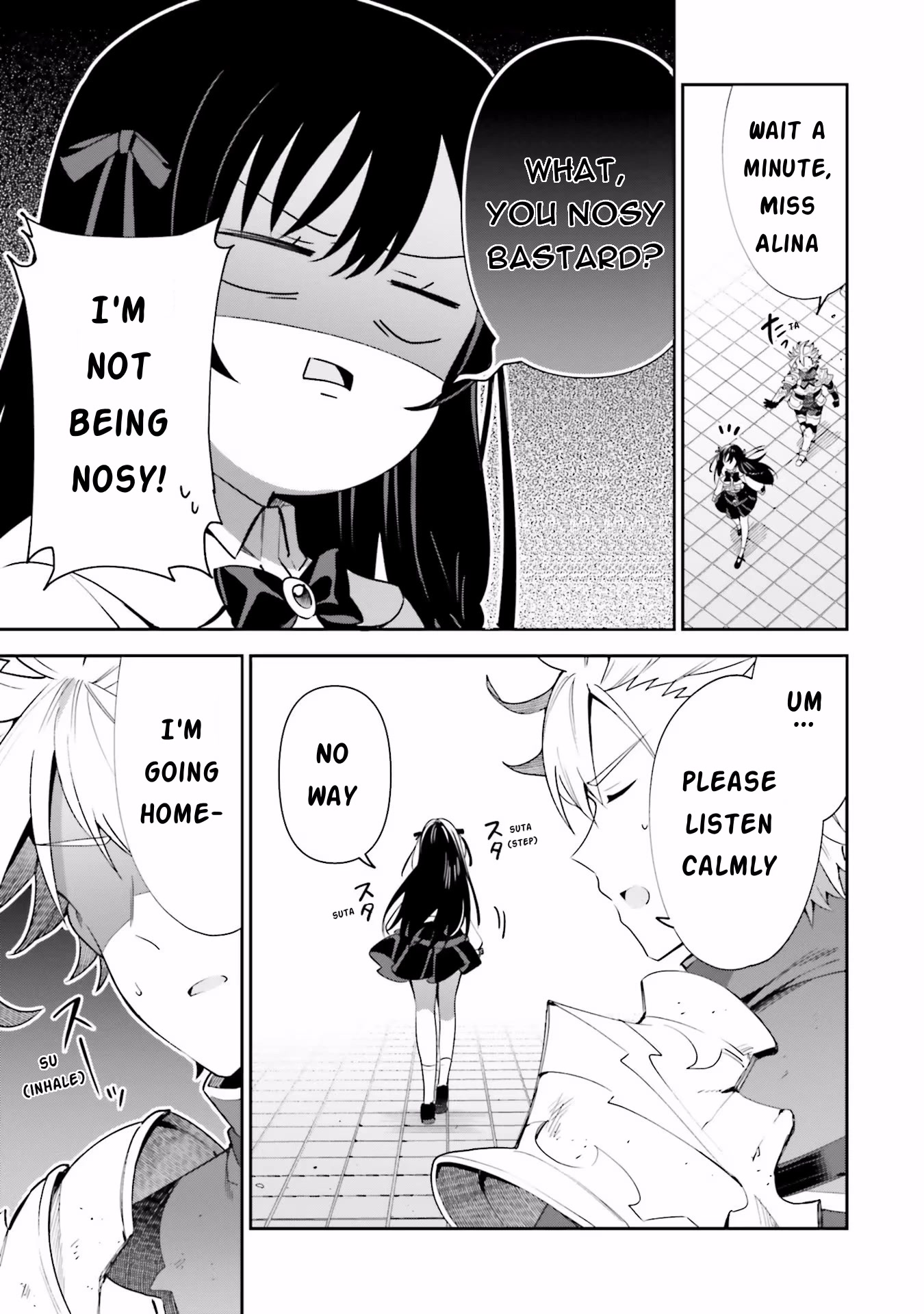 I'm the Guild Receptionist, but Since I Don't Want to Work Overtime, I Think I'll Just Solo the Boss chapter 9 page 31