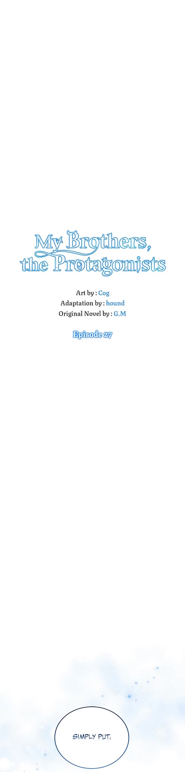 I'm the Main Character's Little Sister chapter 27 page 28