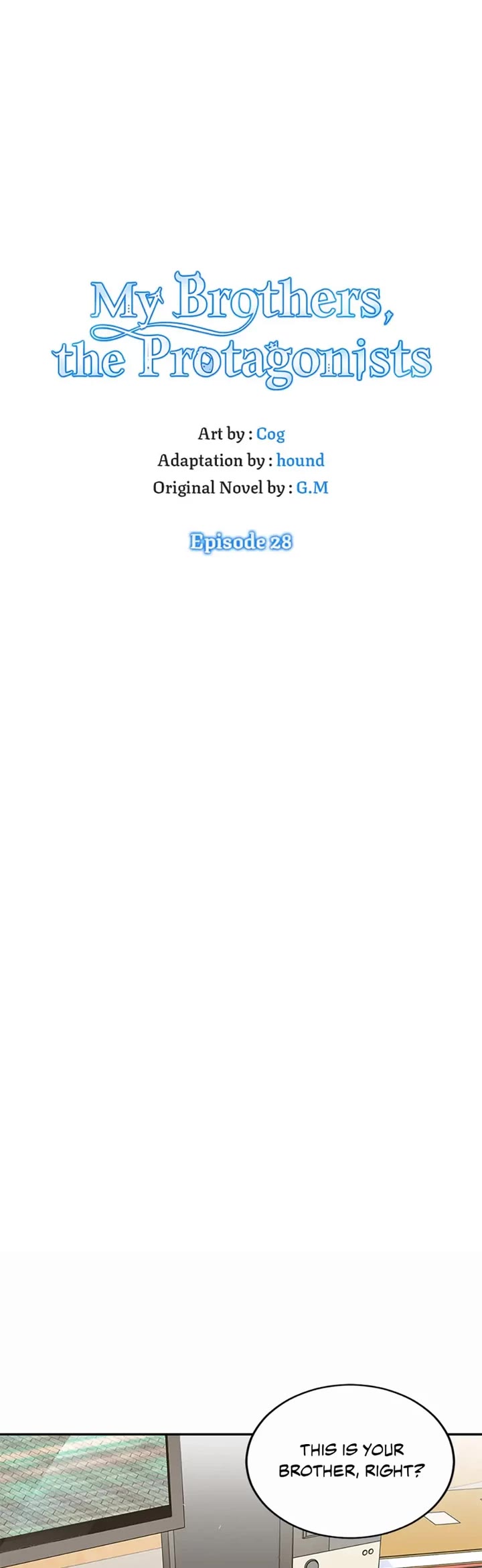 I'm the Main Character's Little Sister chapter 28 page 4