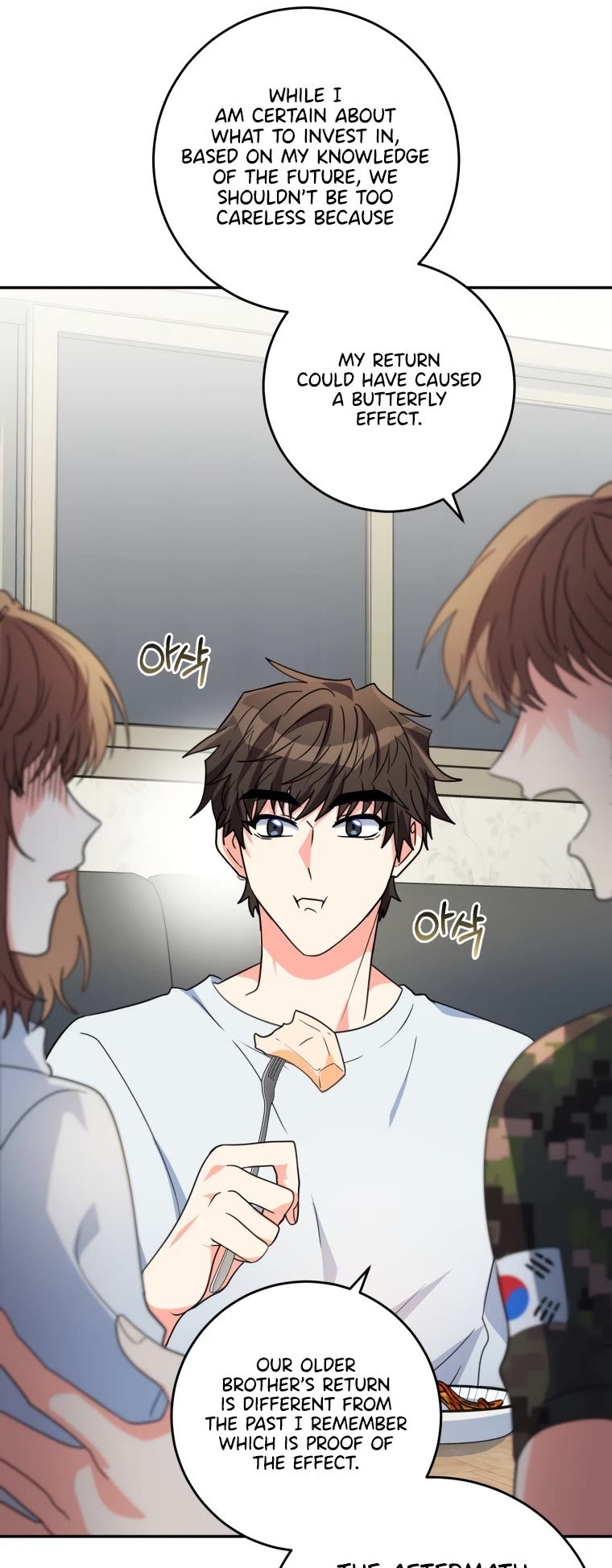 I'm the Main Character's Little Sister chapter 7 page 54