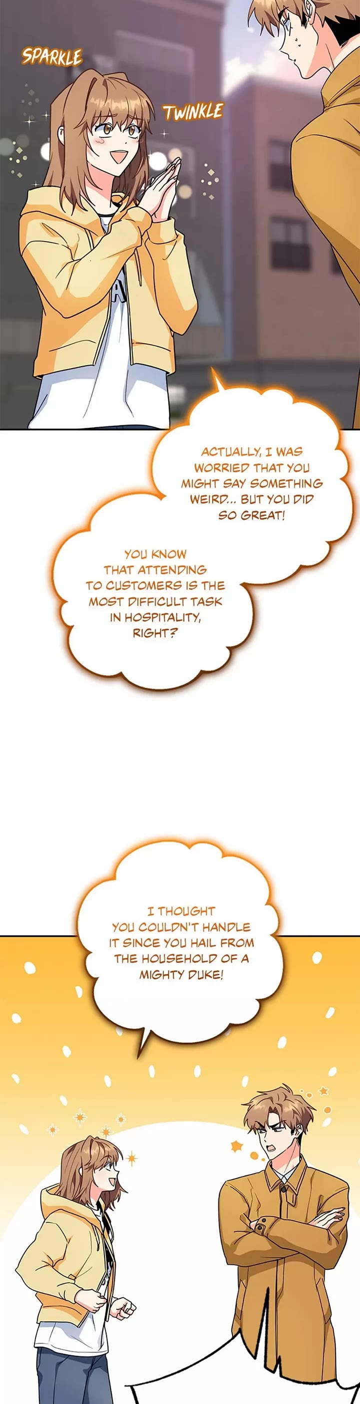 I'm the Main Character's Little Sister chapter 80 page 33