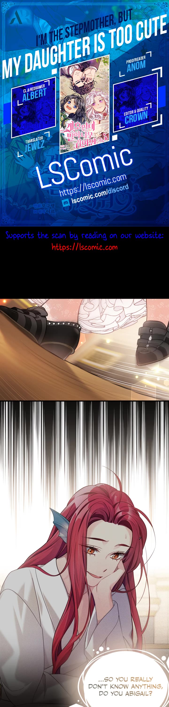 I’m the Stepmother, but my Daughter is too Cute chapter 112 page 1