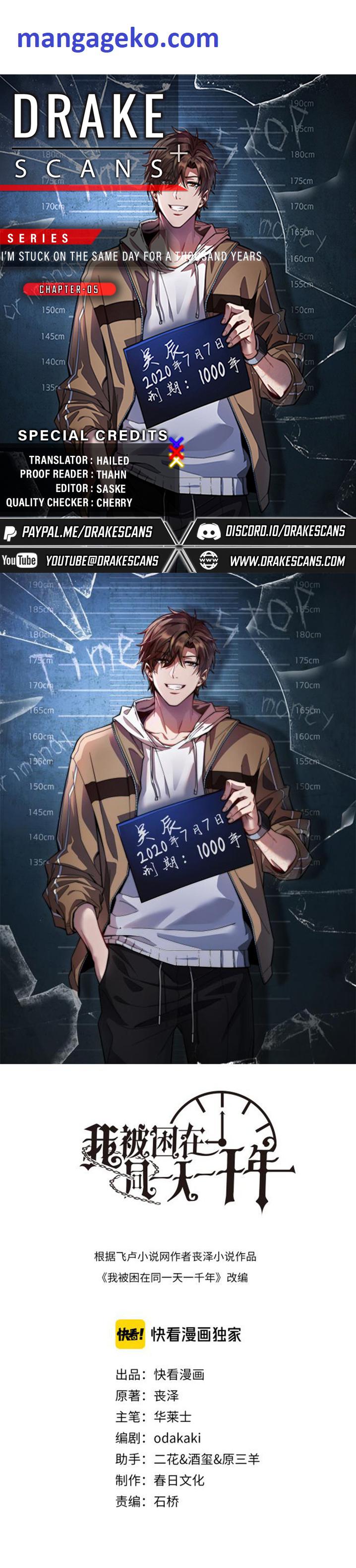 I’m Trapped In This Day For One Thousand Years chapter 5 page 1