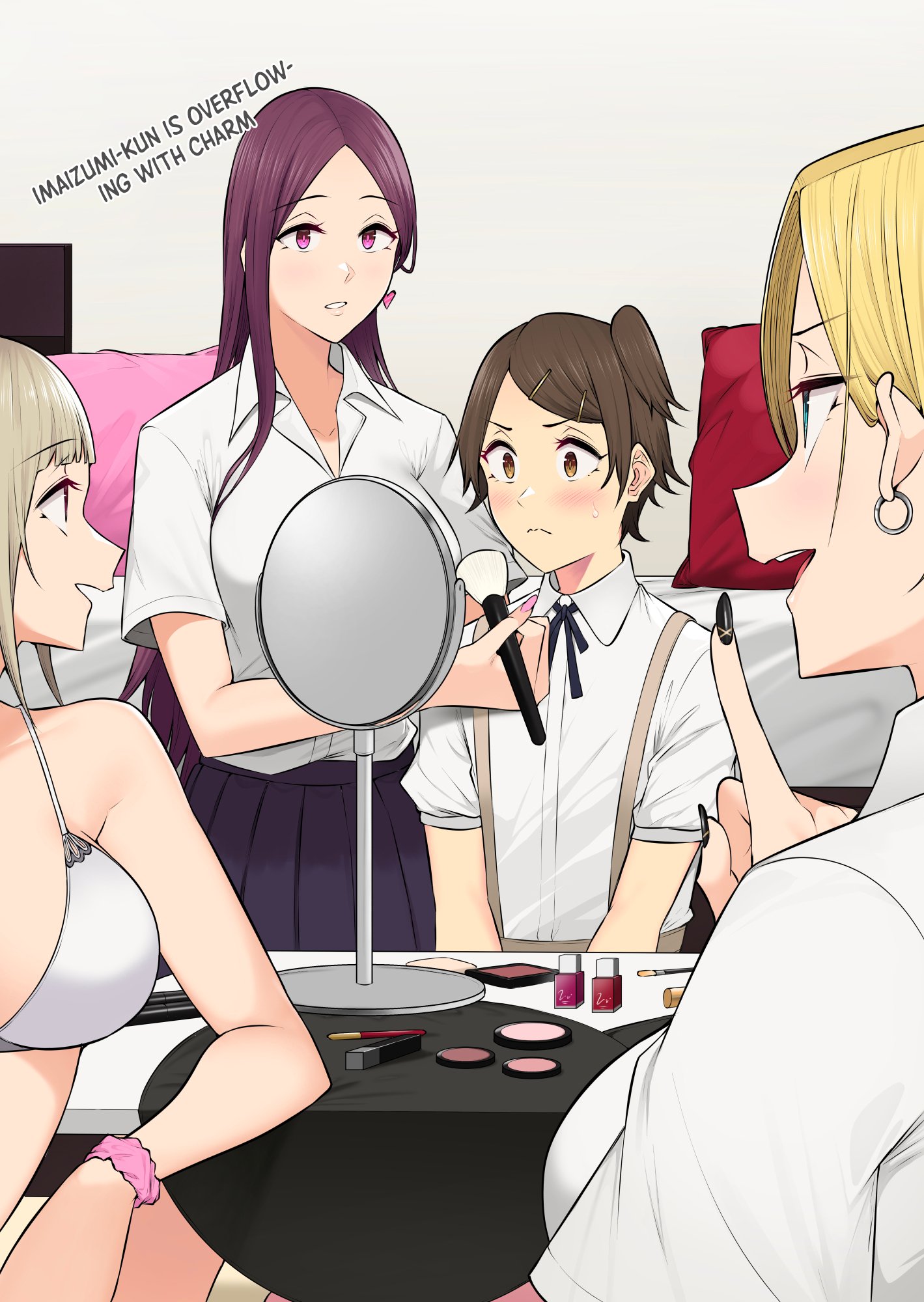 Imaizumin Chi Wa Douyara Gal No Tamariba Ni Natteru Rashii~Deep~ chapter 5 page 2