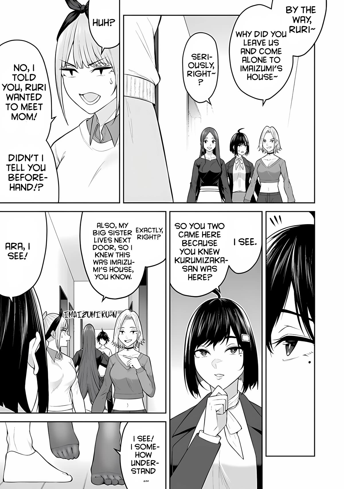 Imaizumin's House is a Place for Gals to Gather chapter 21 page 13