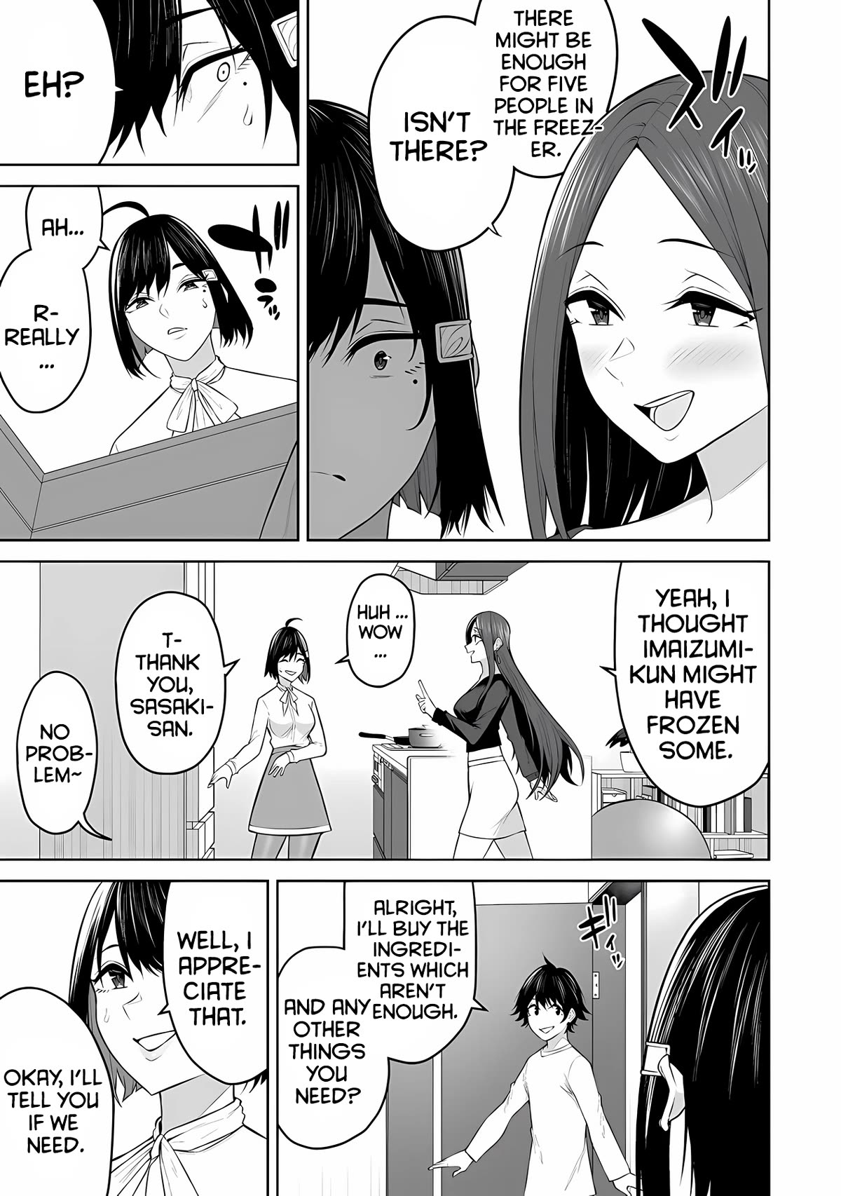 Imaizumin's House is a Place for Gals to Gather chapter 21 page 21