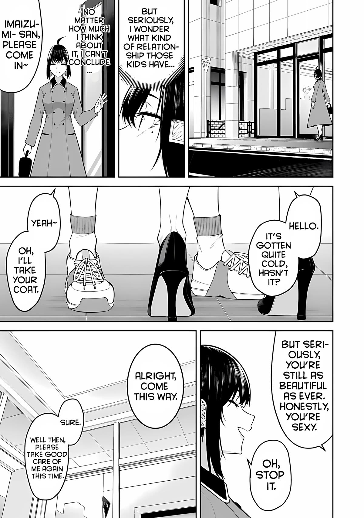 Imaizumin's House is a Place for Gals to Gather chapter 21 page 29