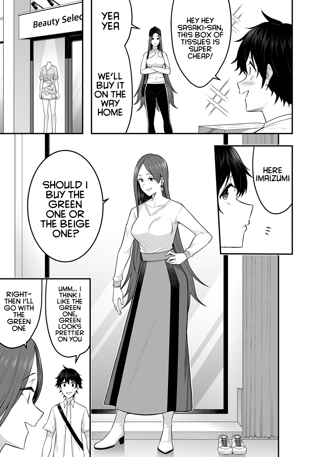 Imaizumin's House is a Place for Gals to Gather chapter 3 page 9