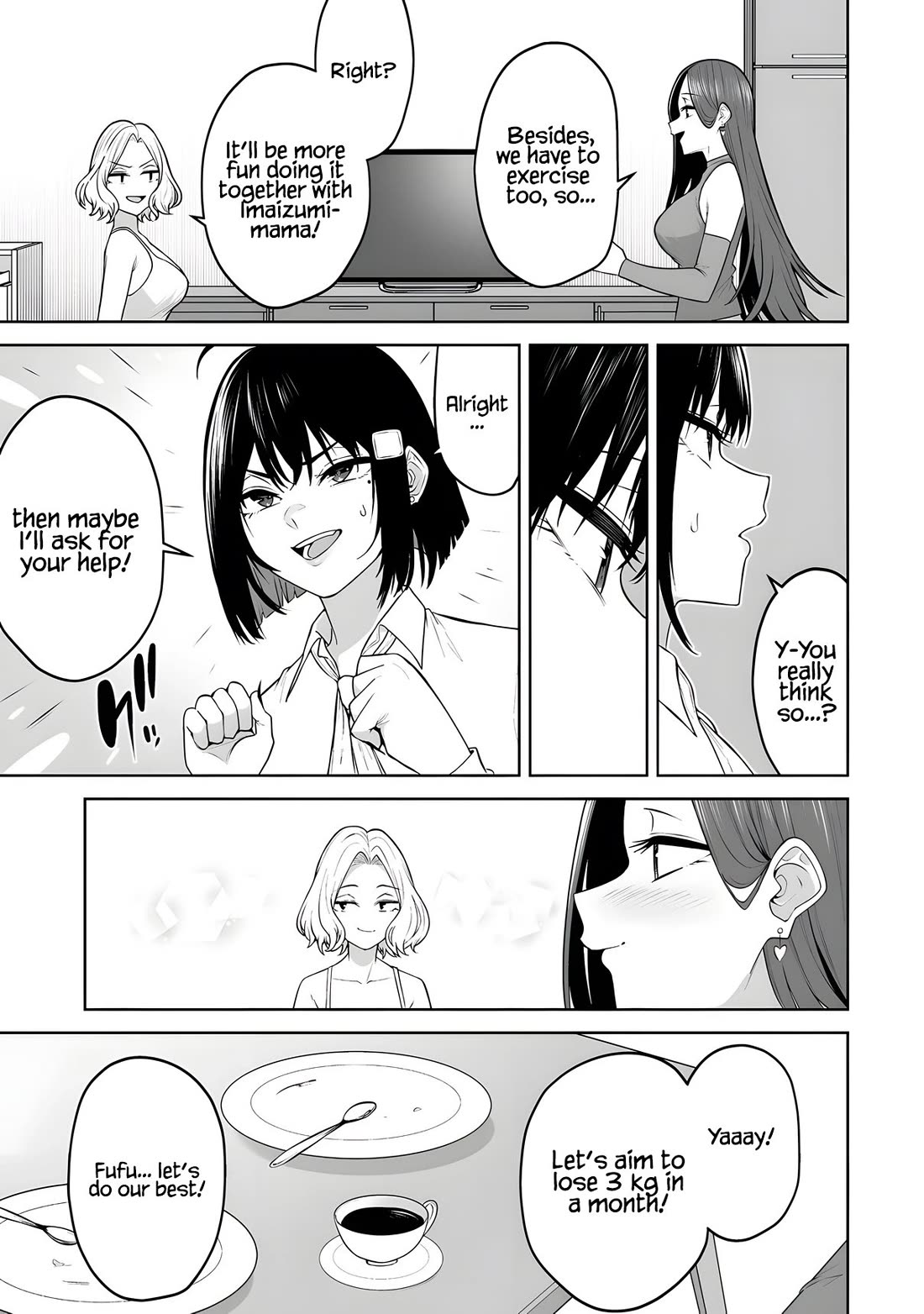 Imaizumin's House is a Place for Gals to Gather chapter 39 page 10