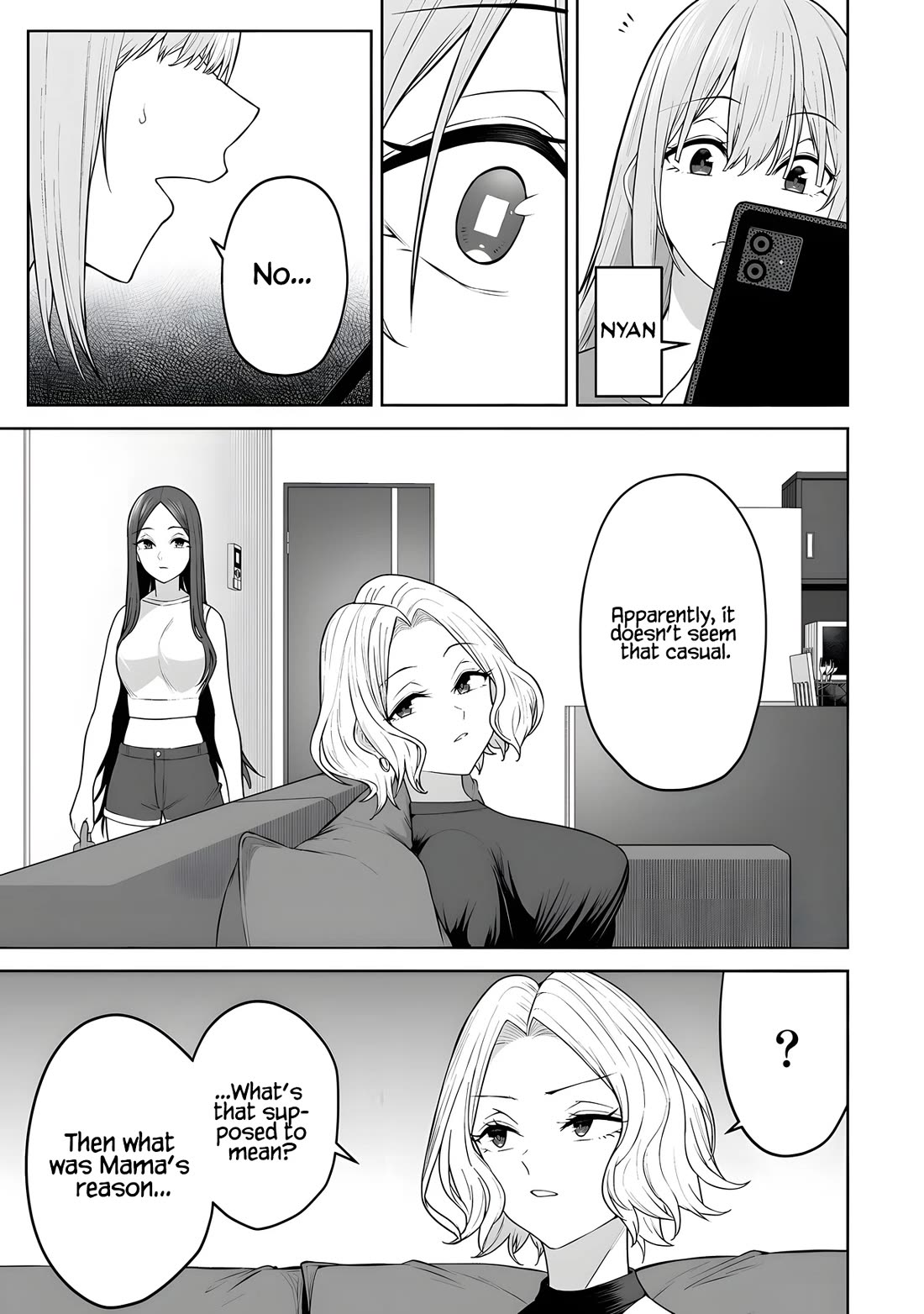 Imaizumin's House is a Place for Gals to Gather chapter 40 page 10