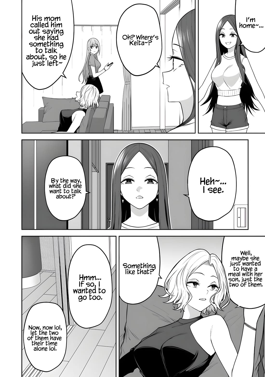 Imaizumin's House is a Place for Gals to Gather chapter 40 page 9