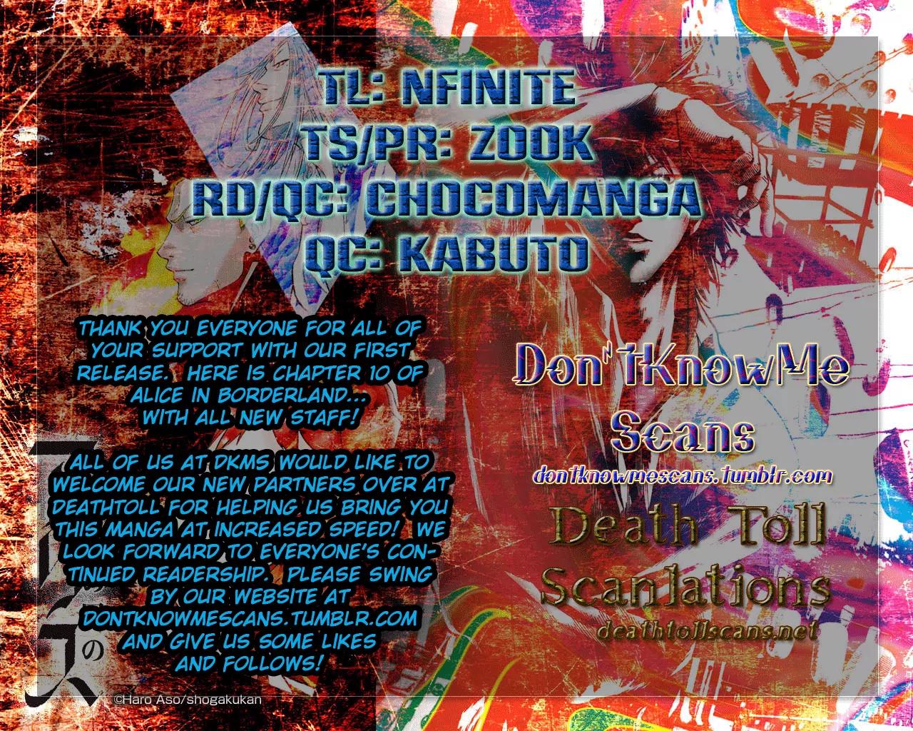 Imawa no Kuni no Alice chapter 10 page 36