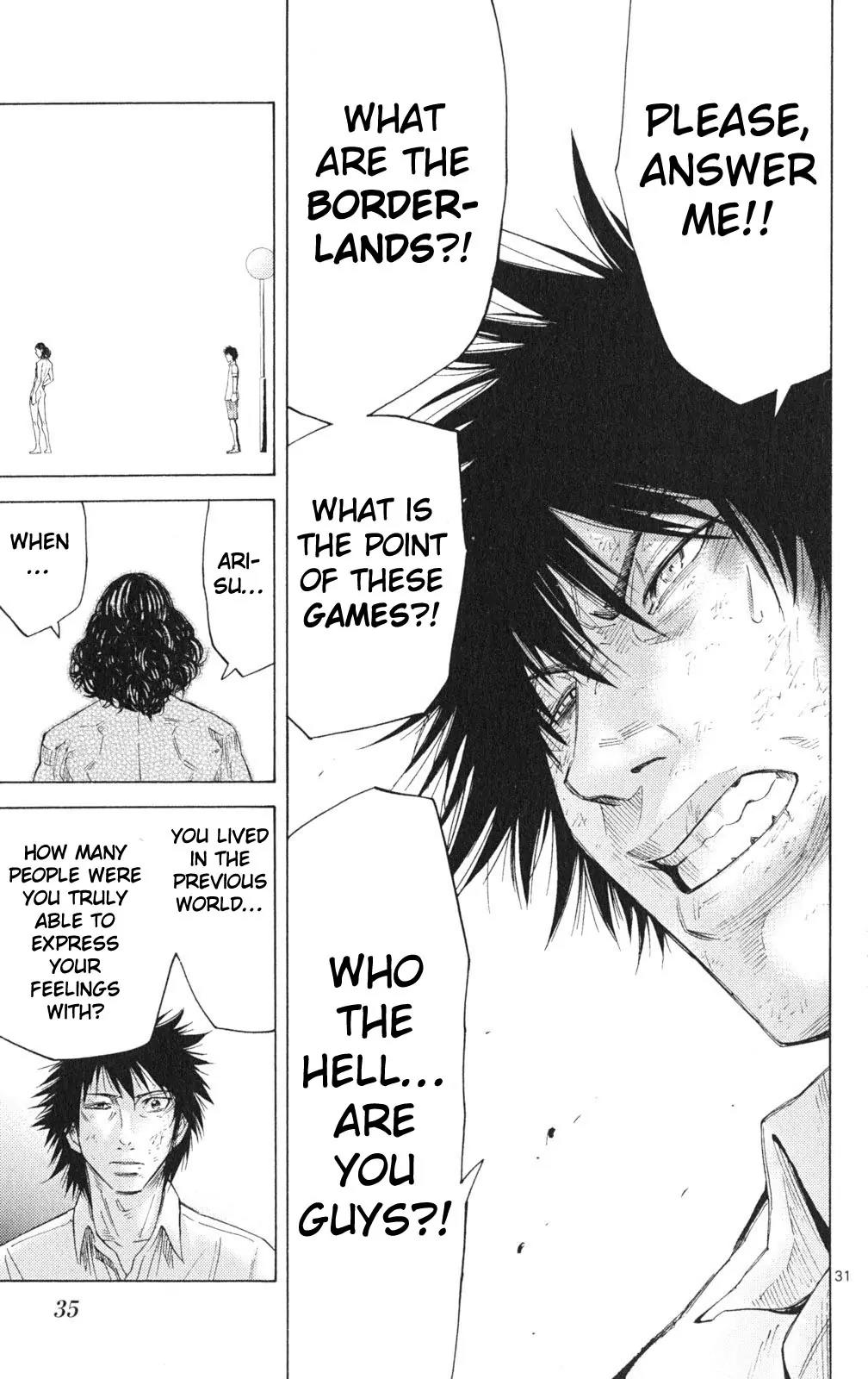 Imawa no Kuni no Alice chapter 33 page 34