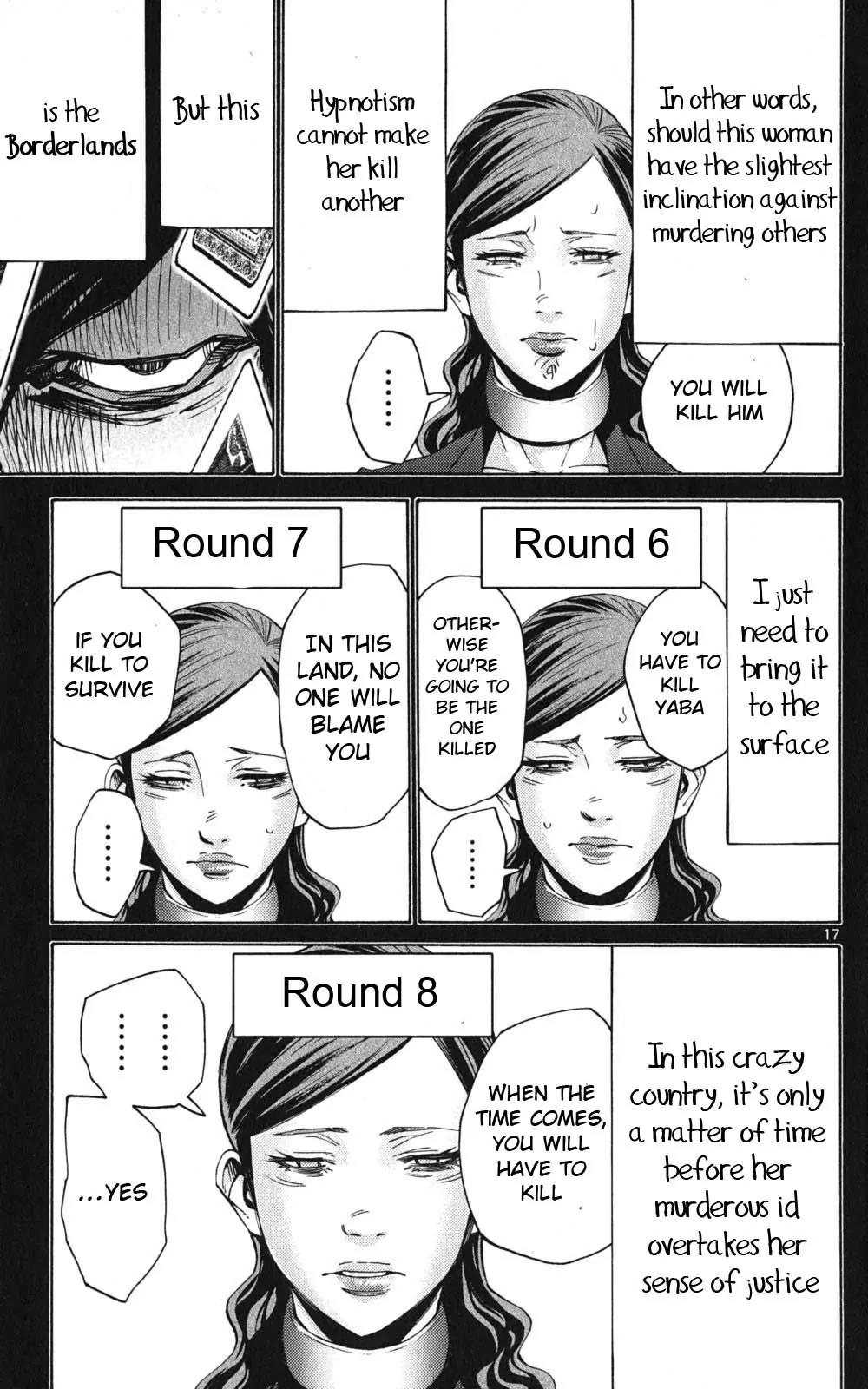 Imawa no Kuni no Alice chapter 48 page 17