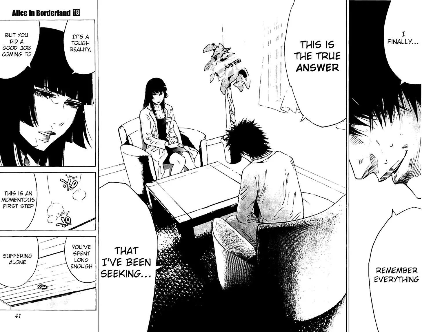 Imawa no Kuni no Alice chapter 60 page 36