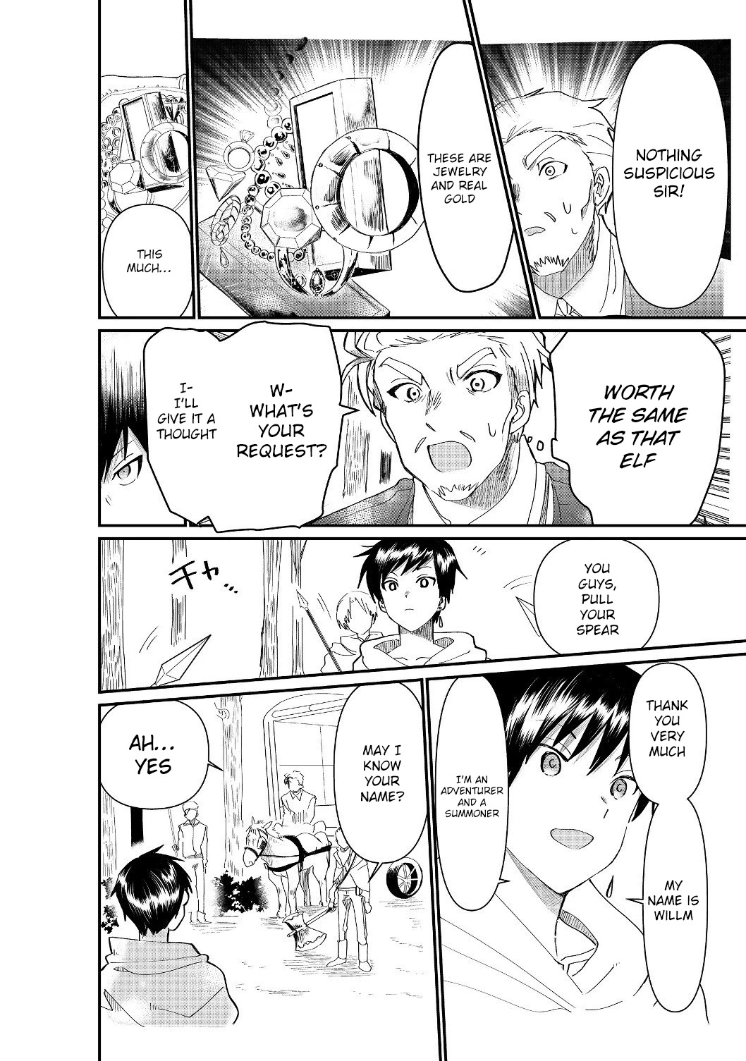 Imiko to Yobareta Shoukanshi chapter 3.1 page 18