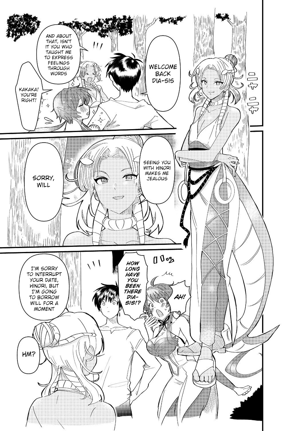 Imiko to Yobareta Shoukanshi chapter 3.1 page 7