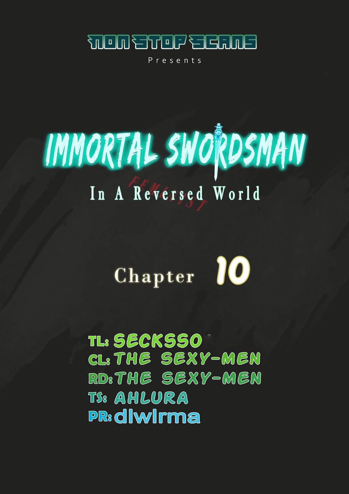 Immortal Swordsman in The Reverse World chapter 10 page 1