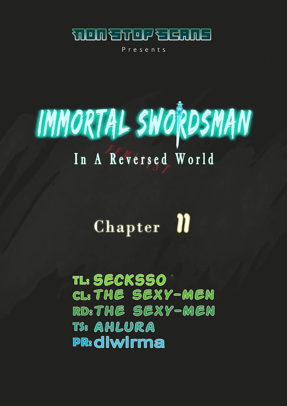 Immortal Swordsman in The Reverse World chapter 11 page 1