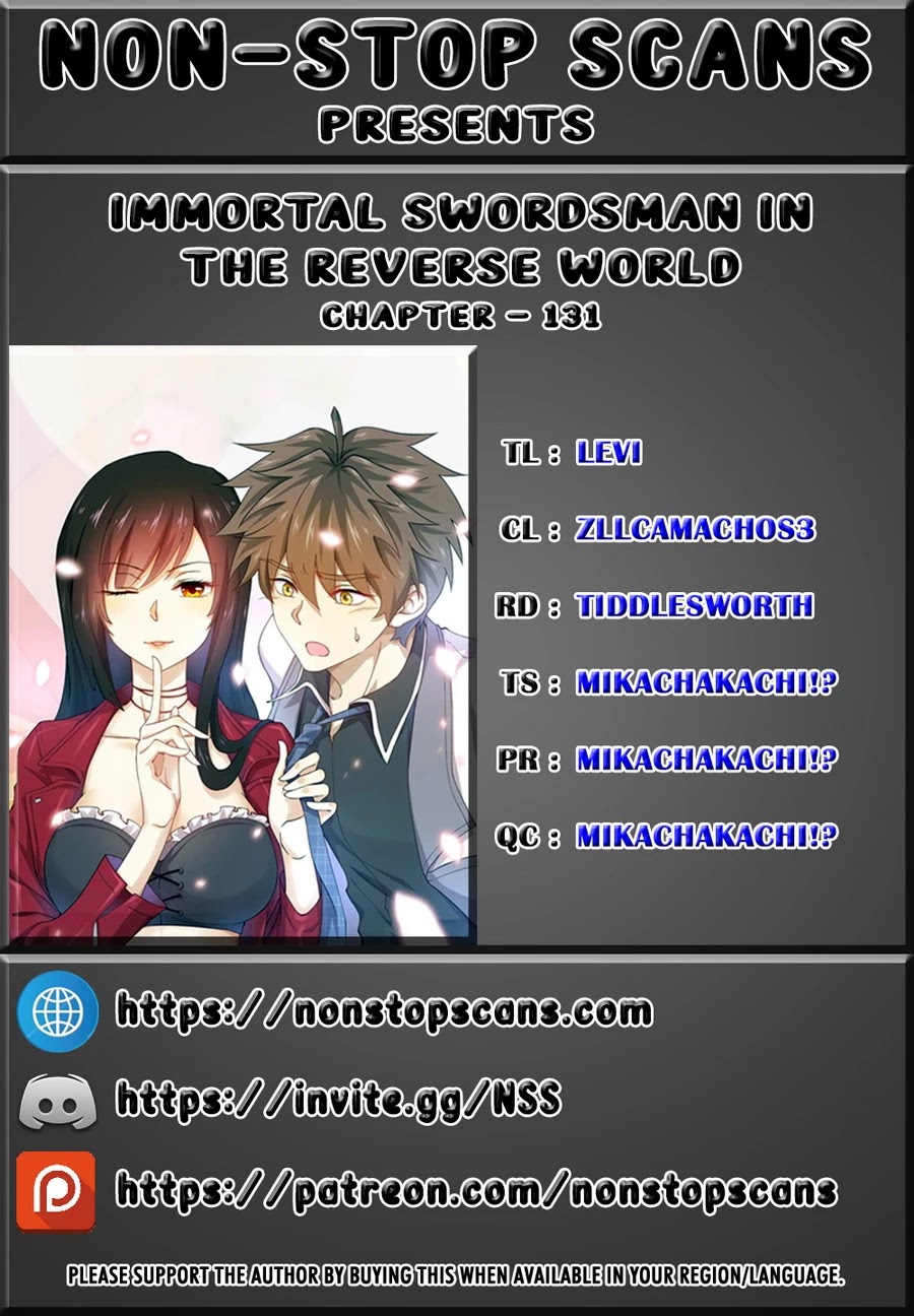 Immortal Swordsman in The Reverse World chapter 131 page 1