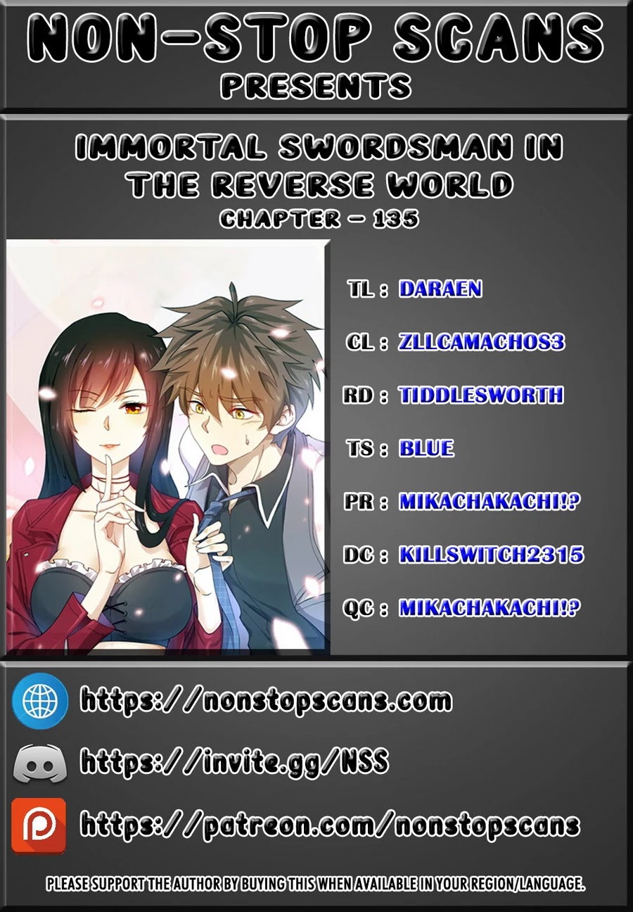 Immortal Swordsman in The Reverse World chapter 135 page 1