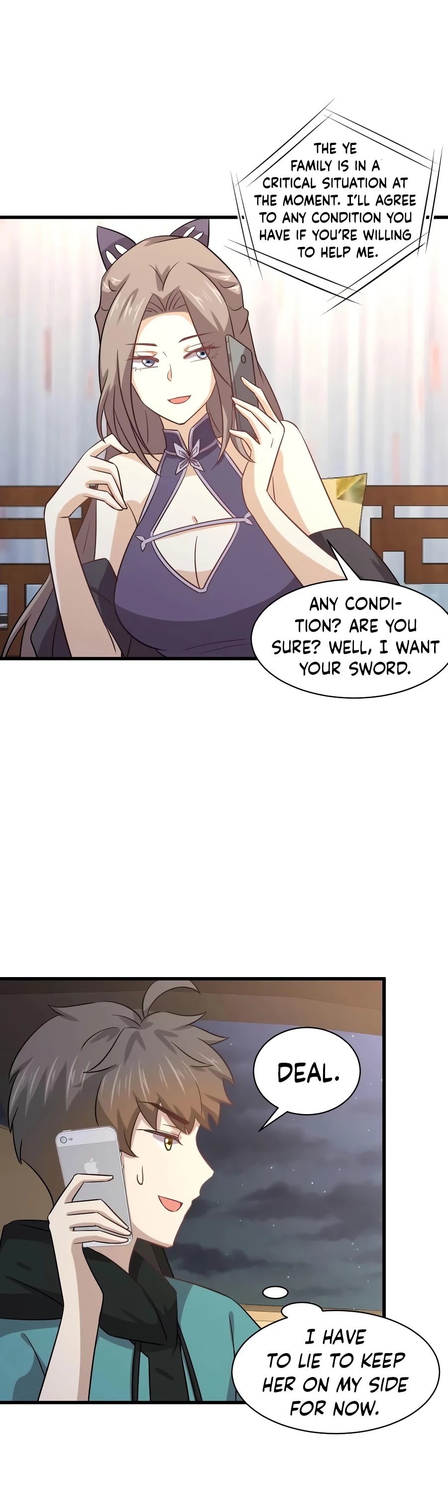 Immortal Swordsman in The Reverse World chapter 135 page 6