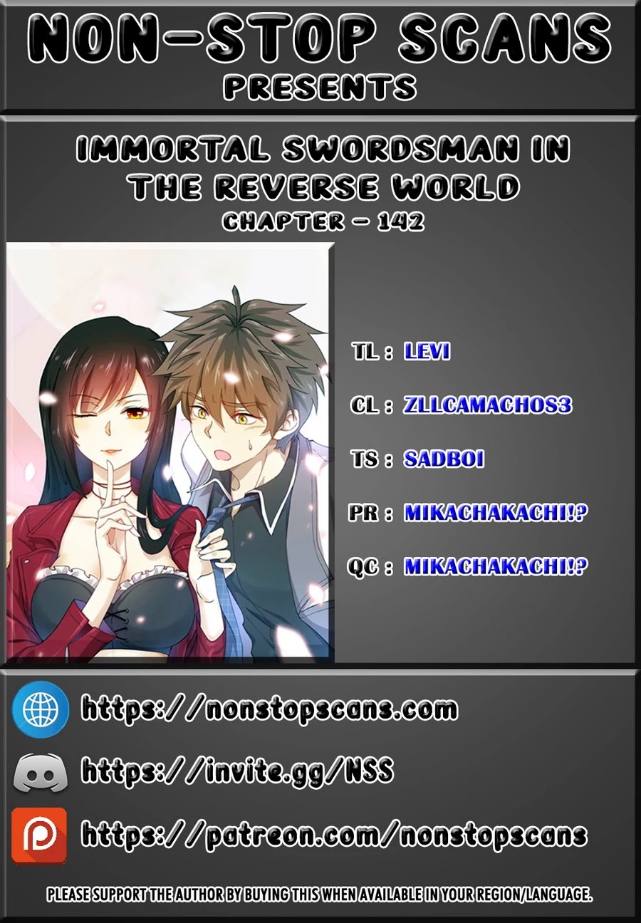 Immortal Swordsman in The Reverse World chapter 142 page 1