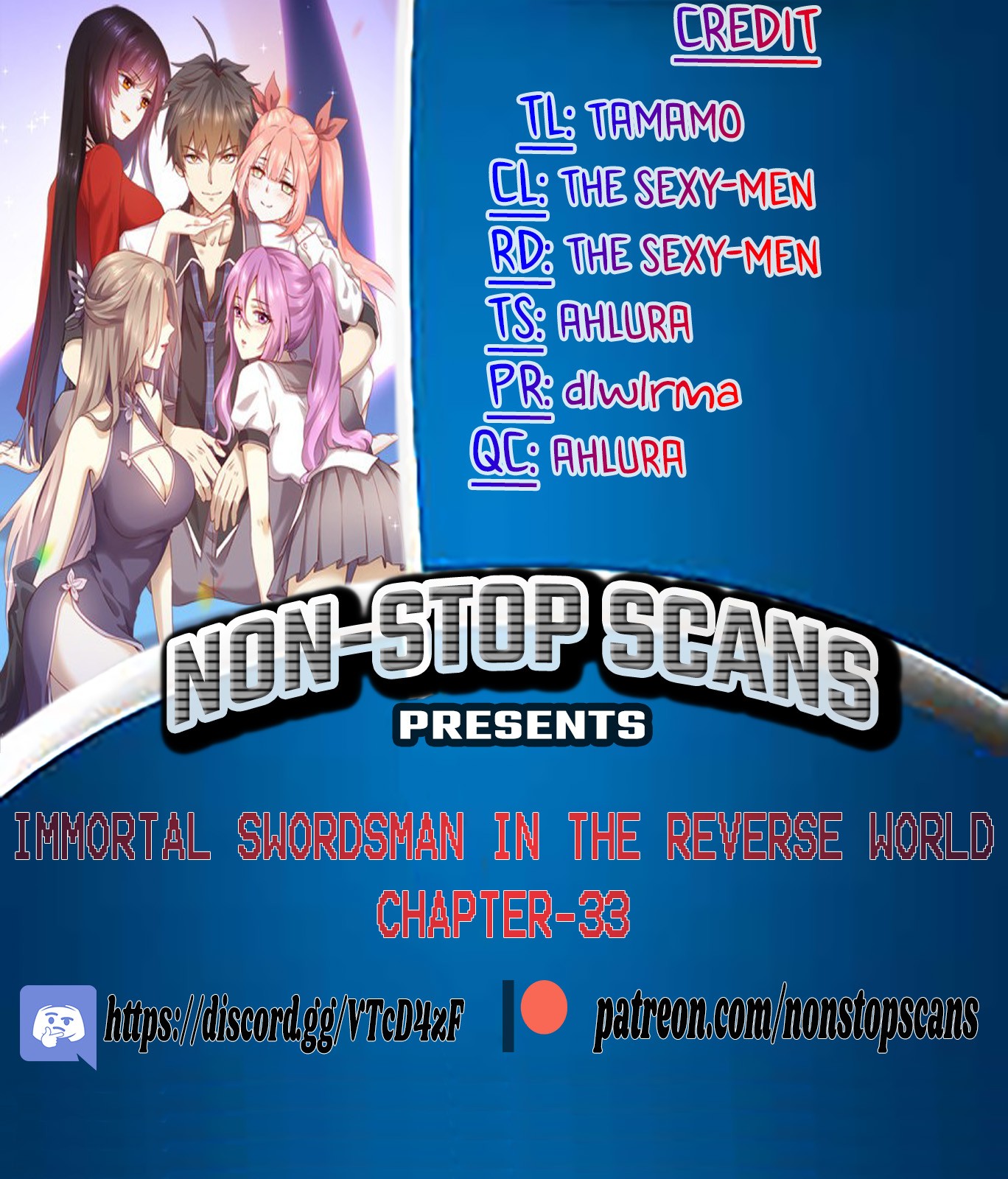 Immortal Swordsman in The Reverse World chapter 33 page 1