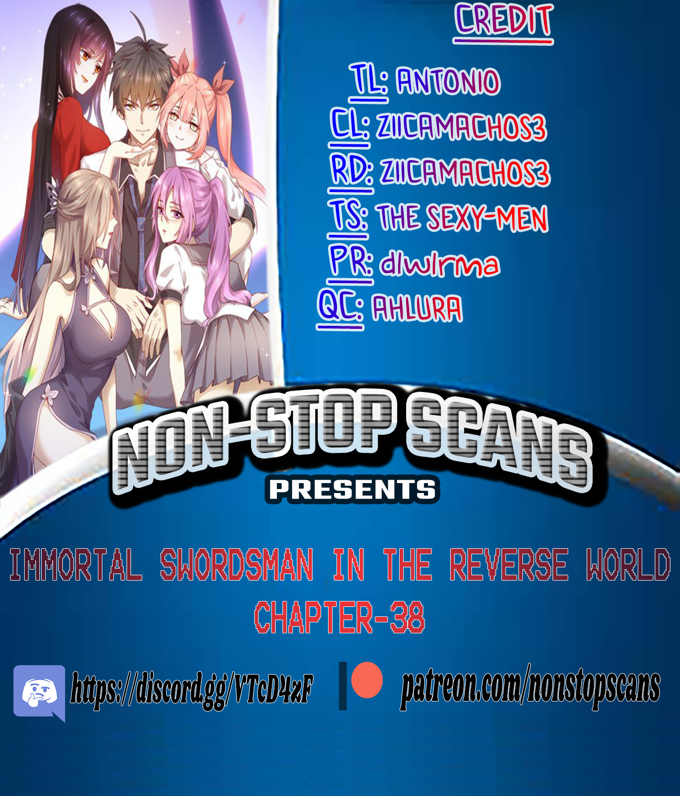 Immortal Swordsman in The Reverse World chapter 38 page 1