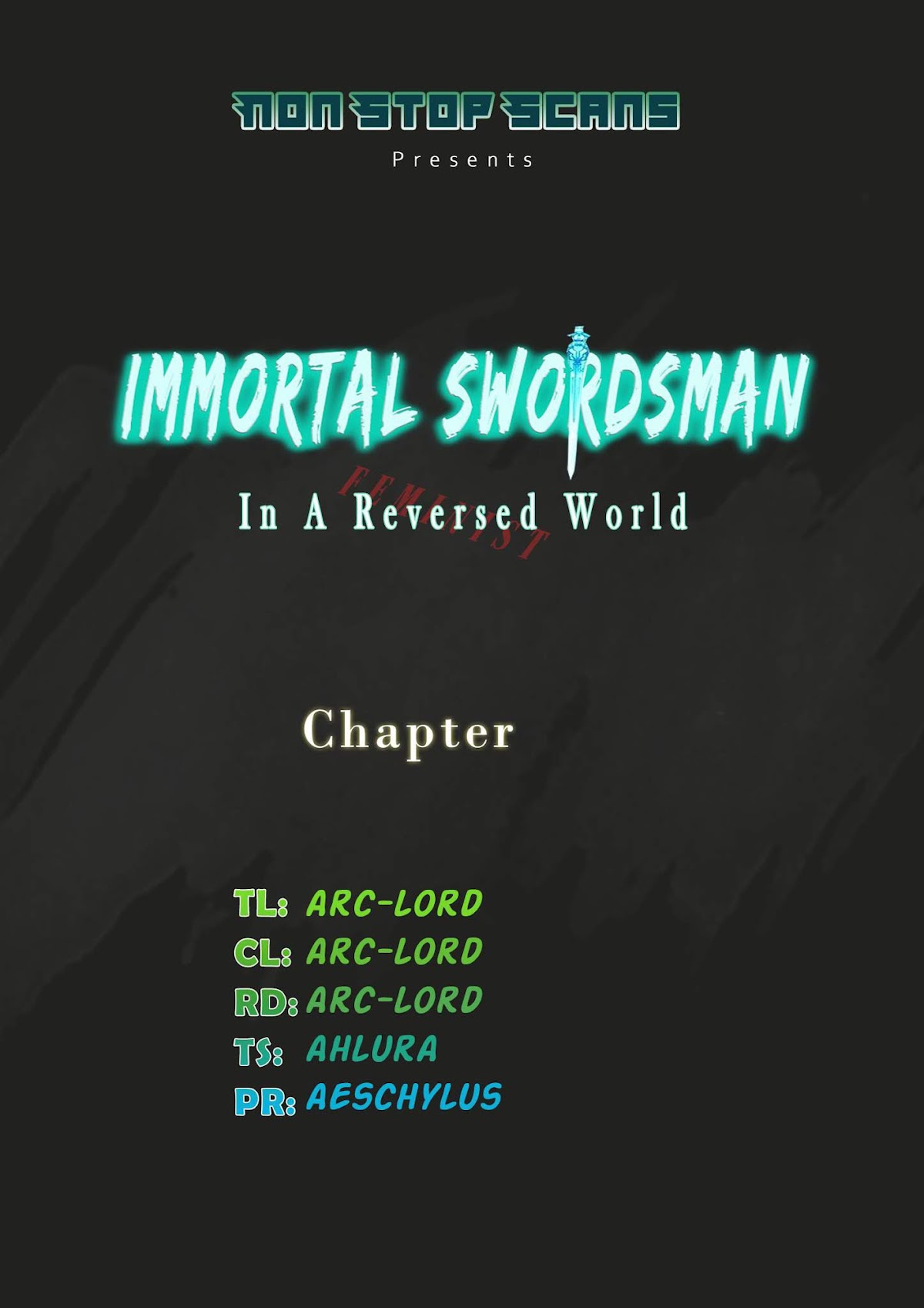 Immortal Swordsman in The Reverse World chapter 4 page 1