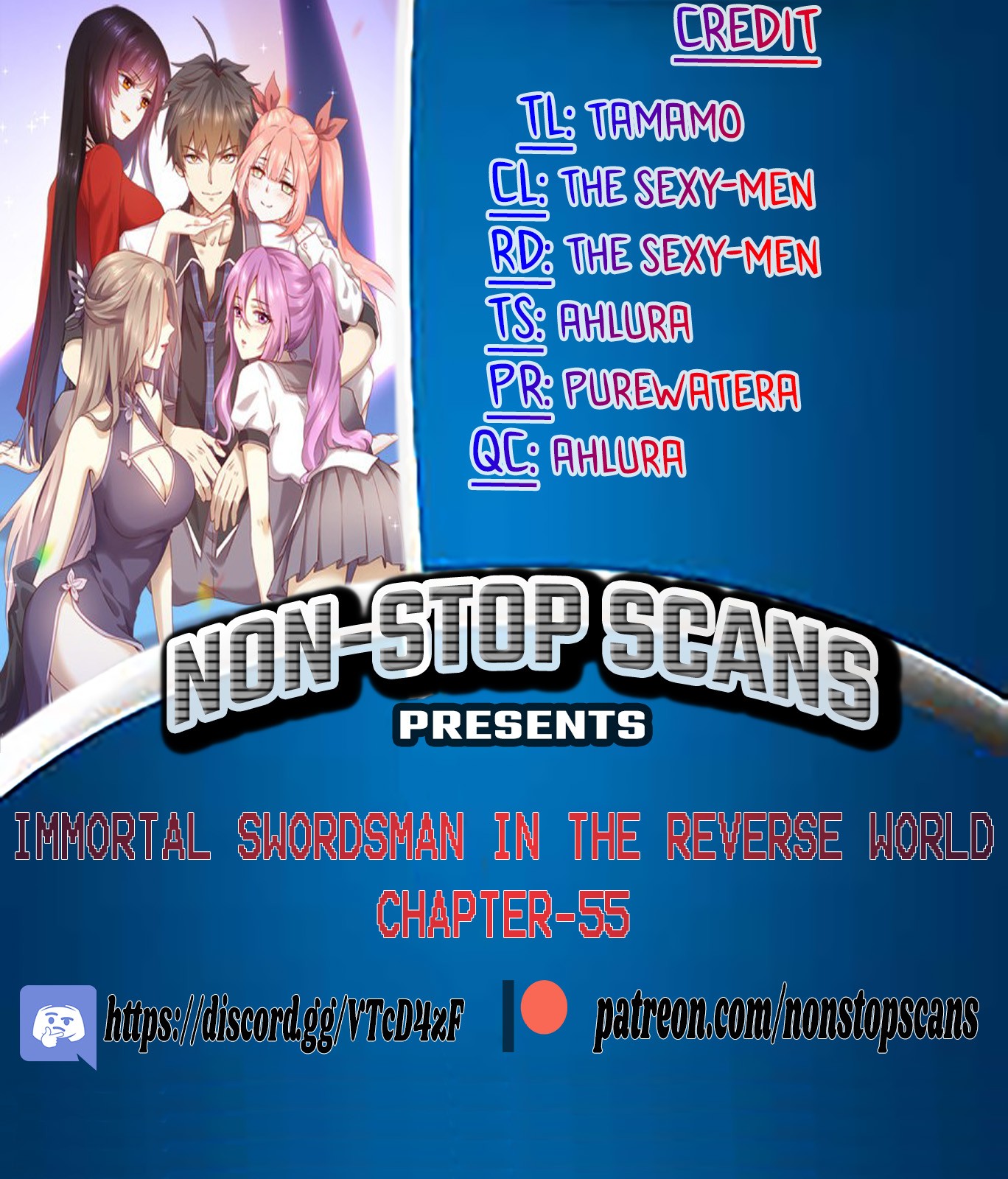 Immortal Swordsman in The Reverse World chapter 55 page 1