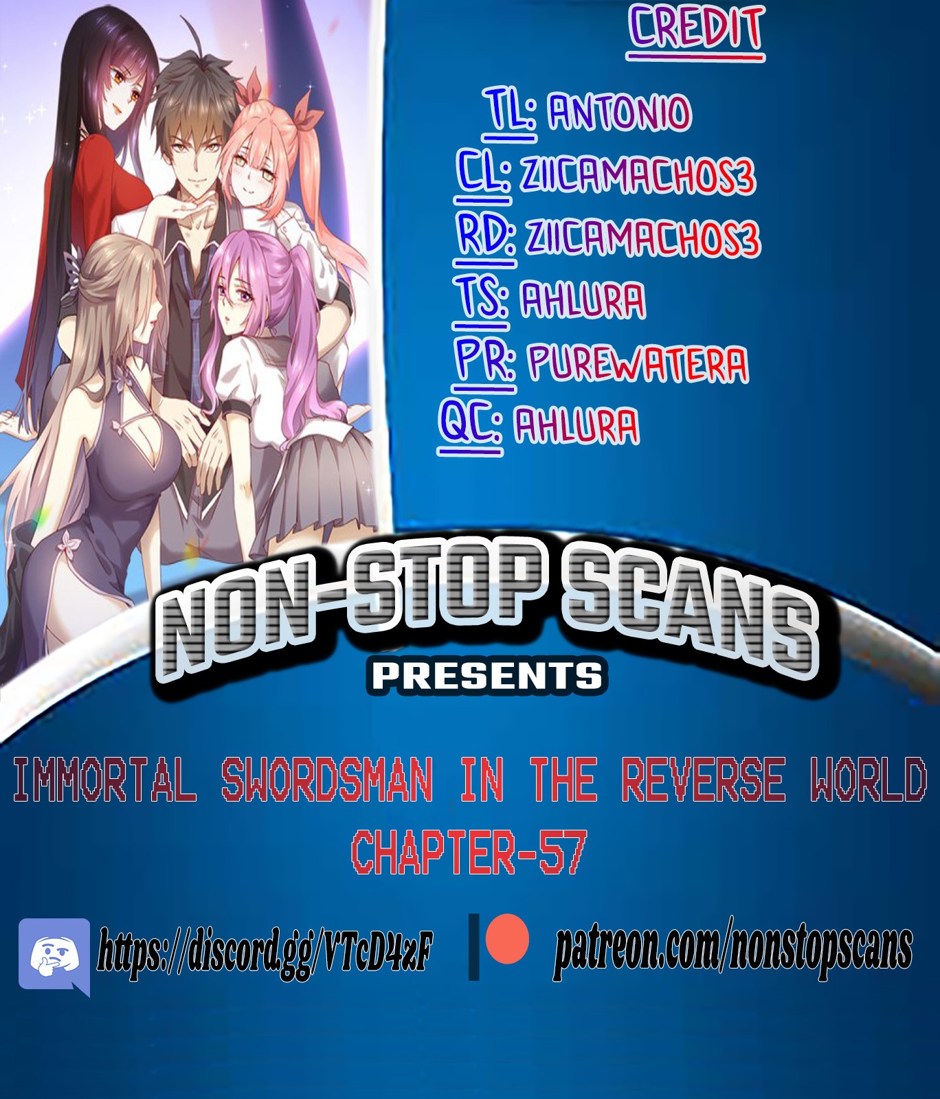 Immortal Swordsman in The Reverse World chapter 57 page 1