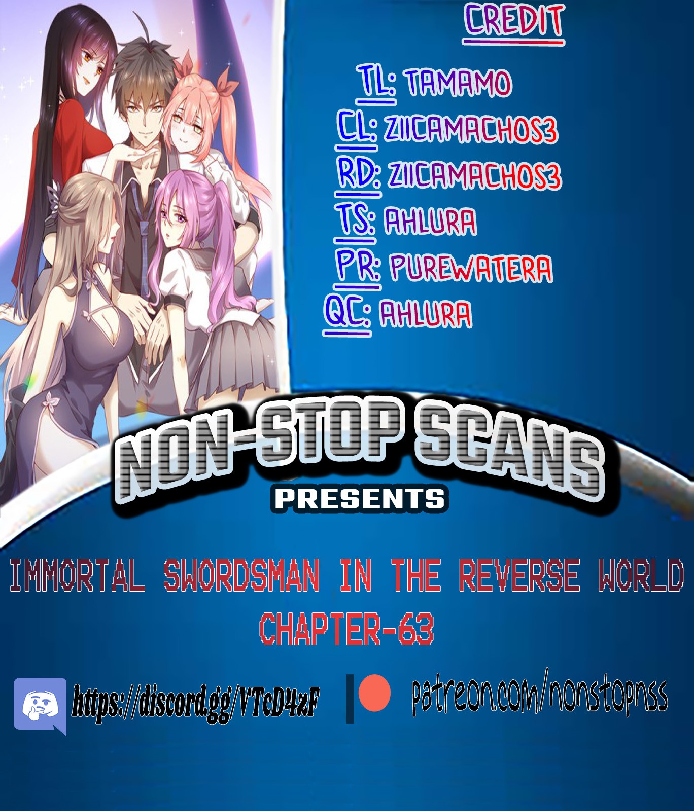 Immortal Swordsman in The Reverse World chapter 63 page 1