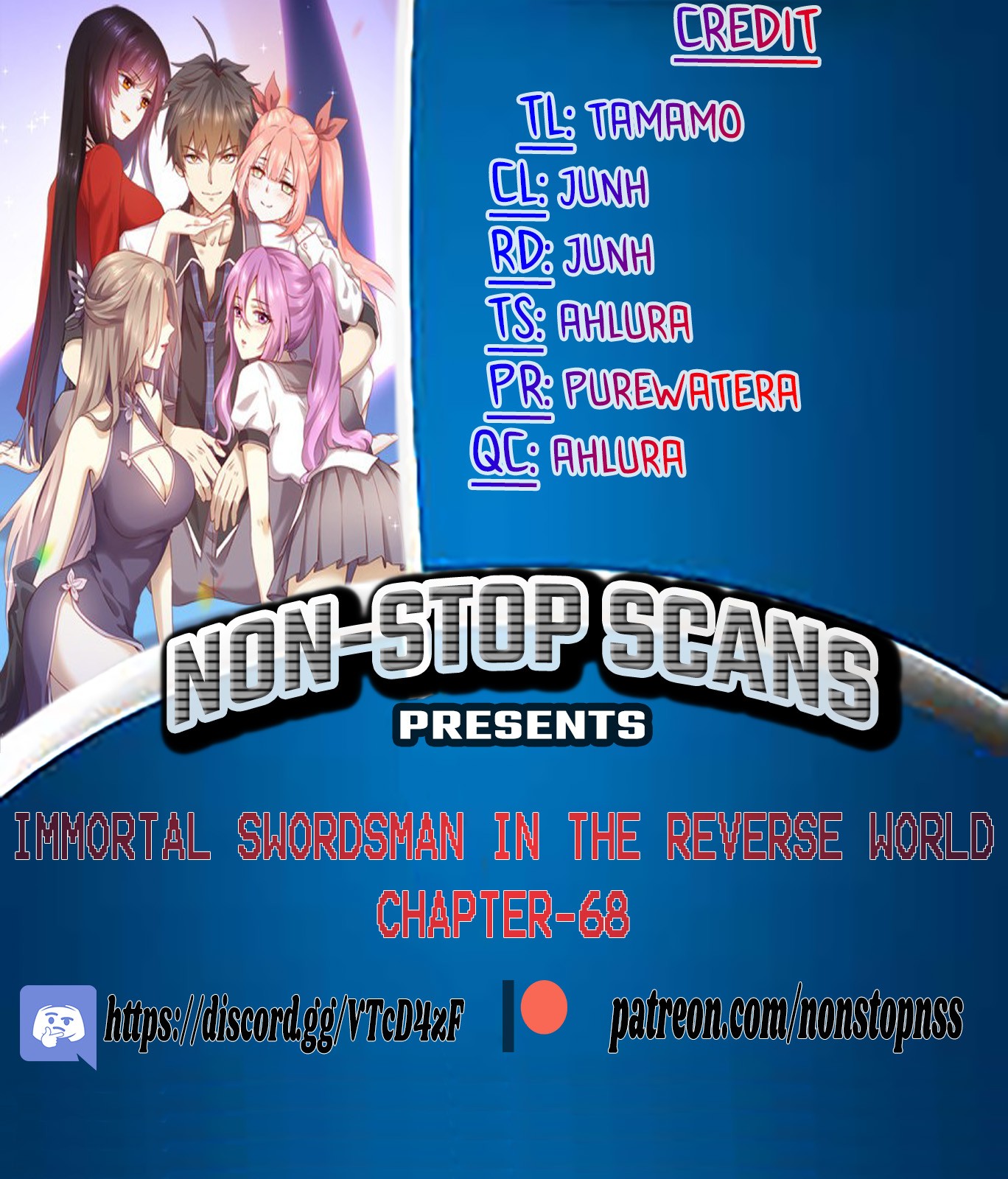 Immortal Swordsman in The Reverse World chapter 68 page 1