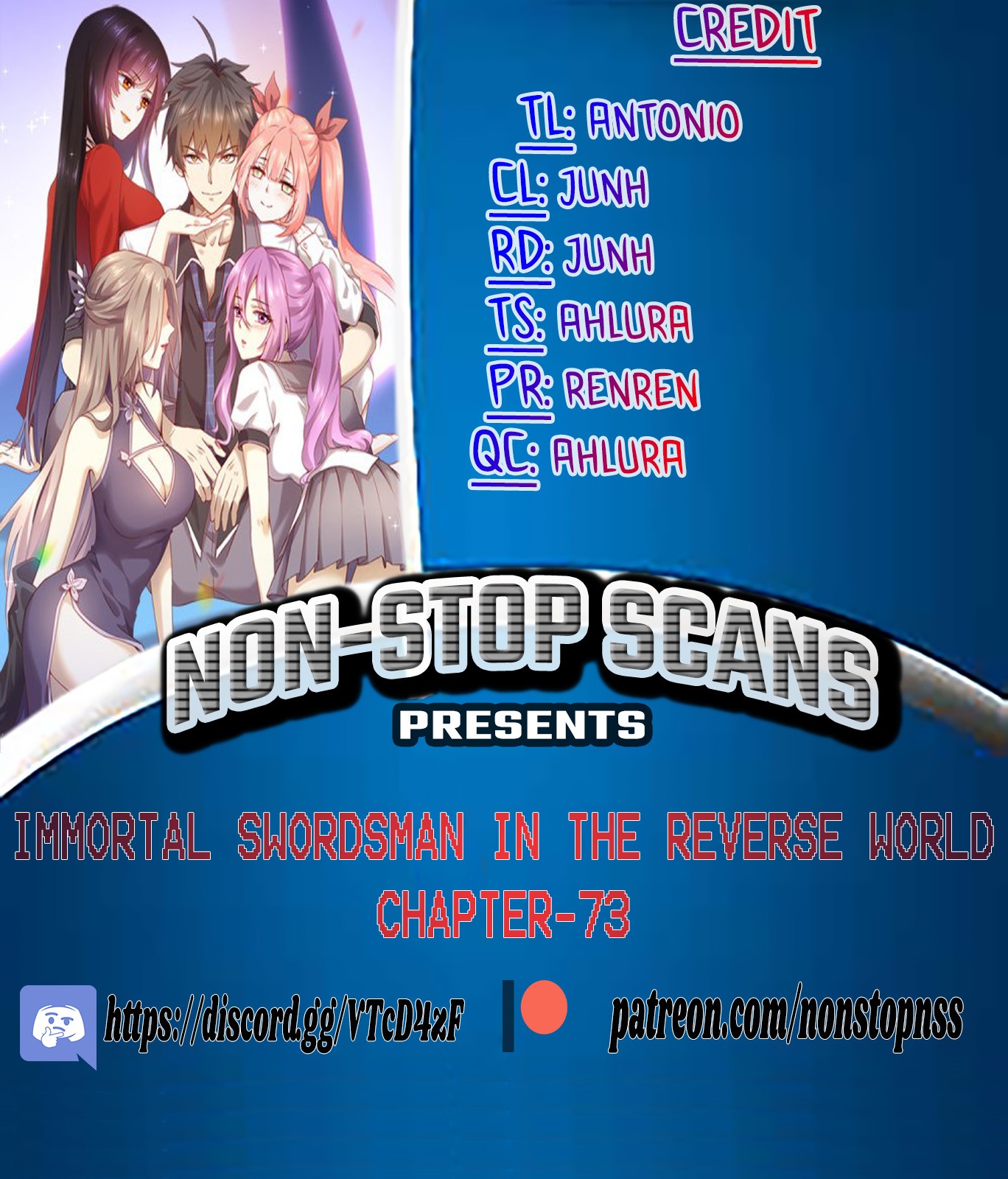 Immortal Swordsman in The Reverse World chapter 73 page 1