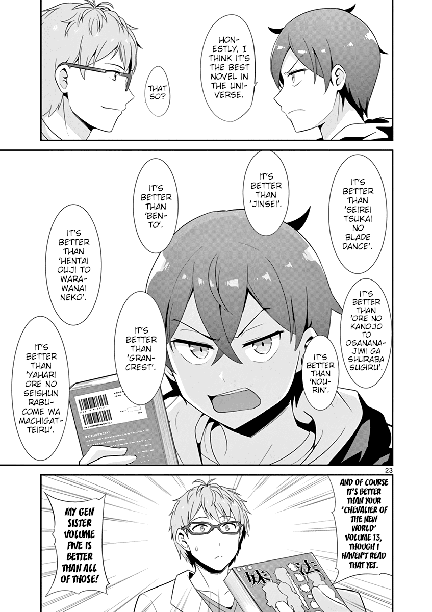 Imouto Sae Ireba Ii. @ Comic chapter 23 page 22
