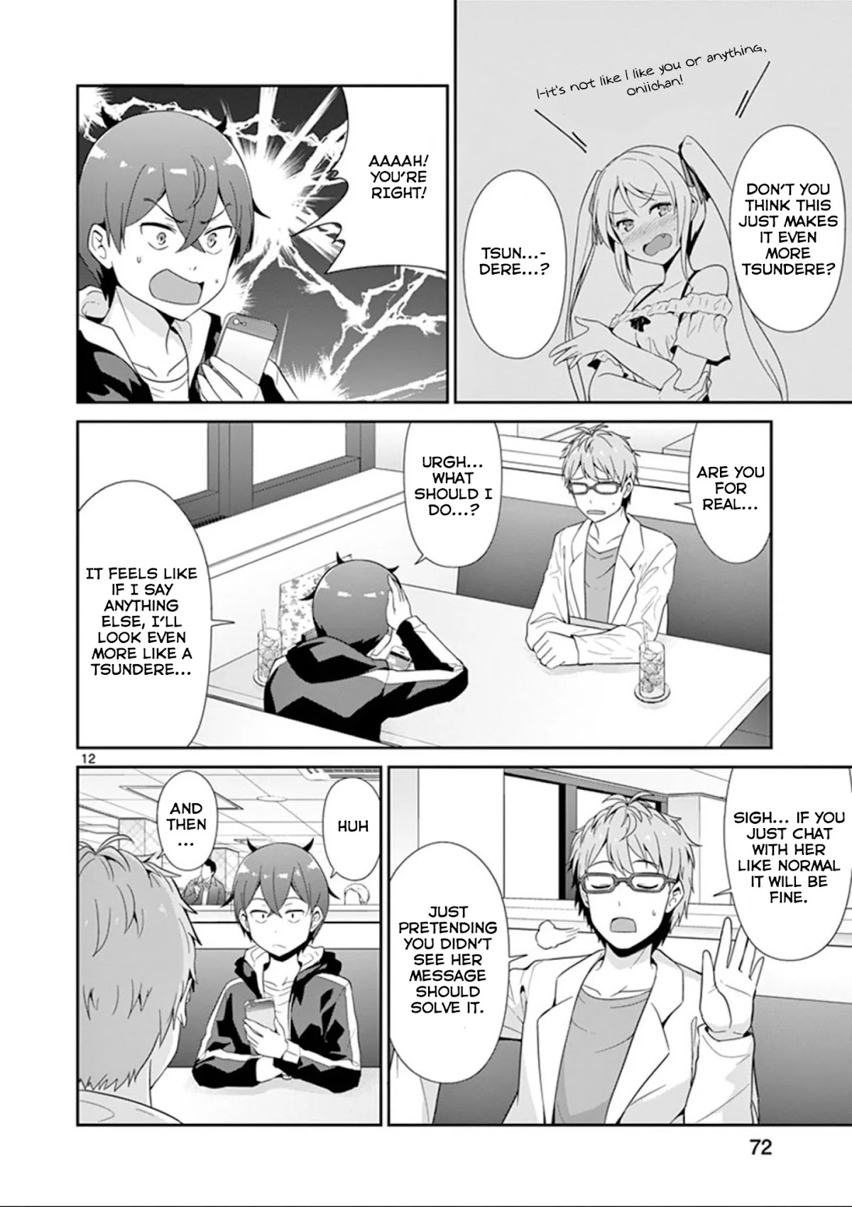 Imouto Sae Ireba Ii. @ Comic chapter 24 page 12