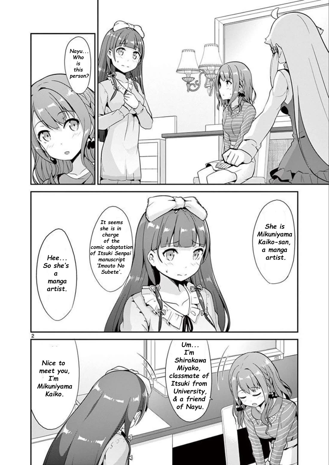 Imouto Sae Ireba Ii. @ Comic chapter 37 page 6