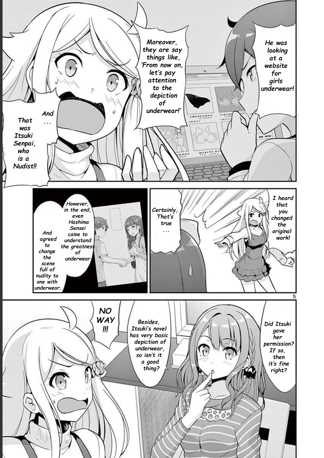 Imouto Sae Ireba Ii. @ Comic chapter 37 page 9