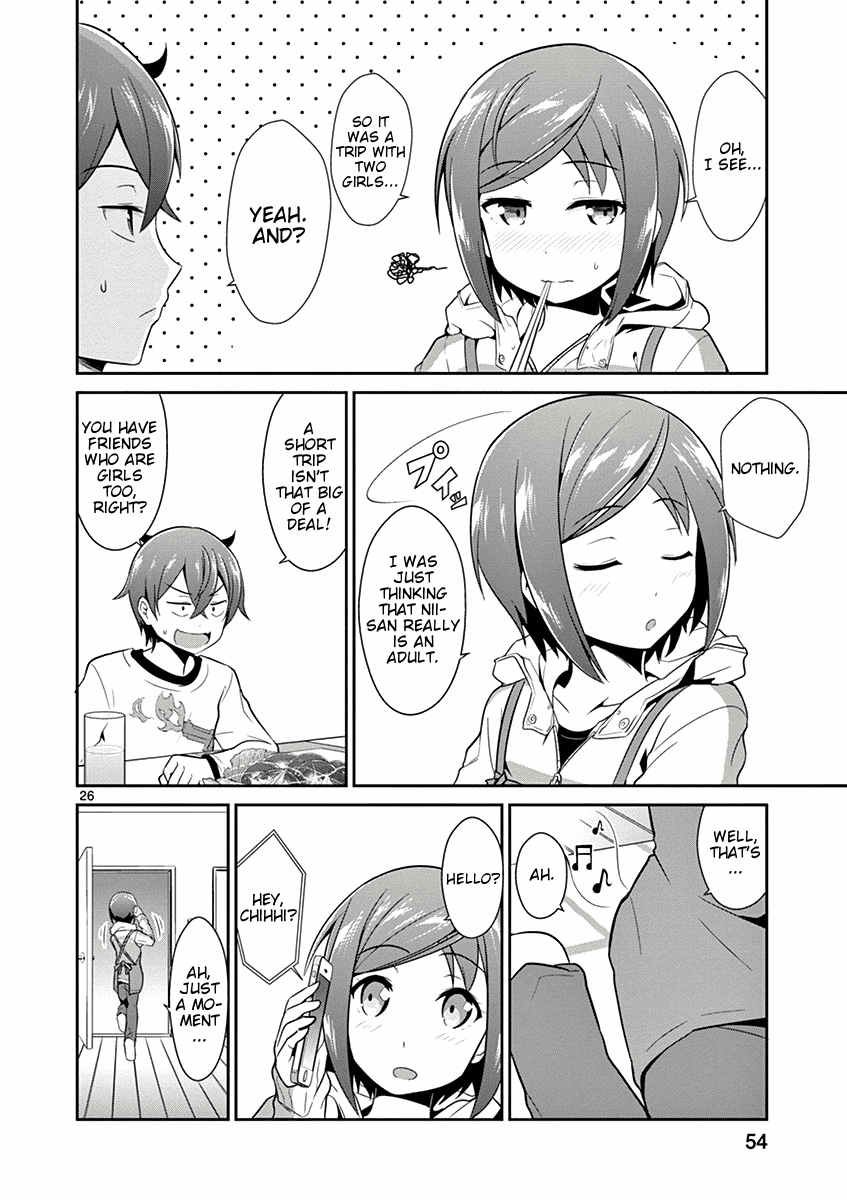 Imouto Sae Ireba Ii. @ Comic chapter 7 page 26