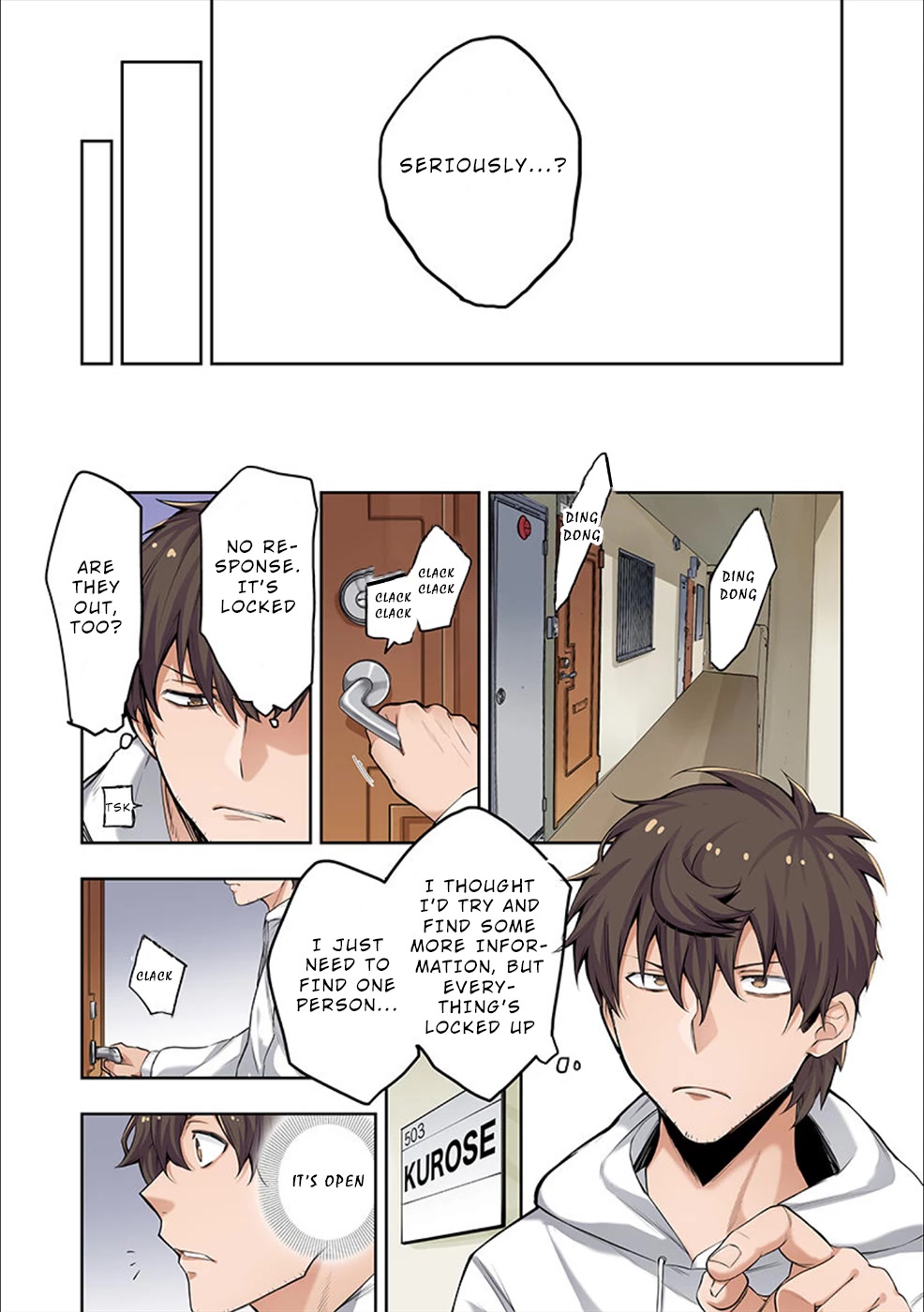 In A World Filled With Zombies, I’m The Only One They Won’t Attack chapter 1 page 6