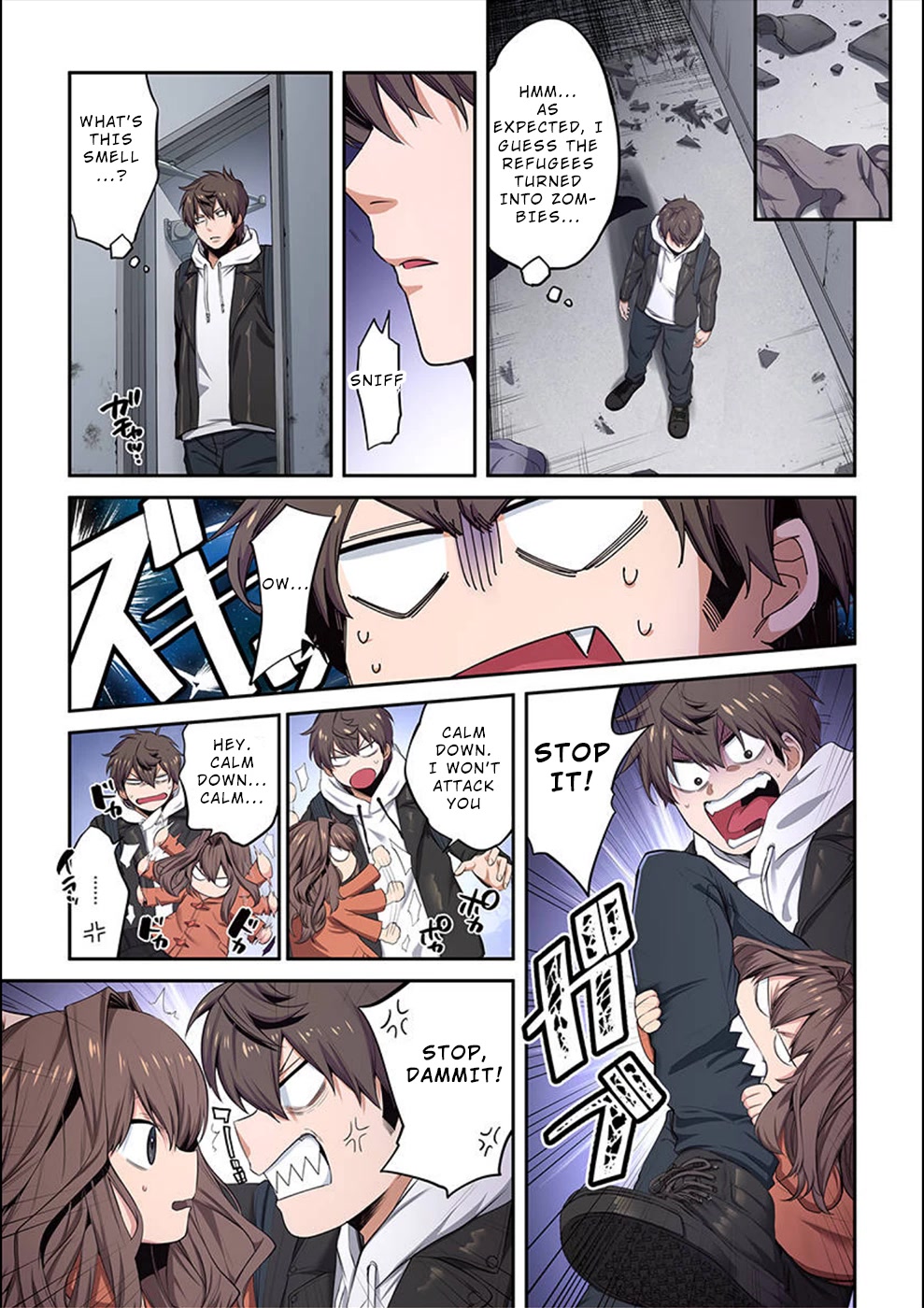 In A World Filled With Zombies, I’m The Only One They Won’t Attack chapter 14 page 14