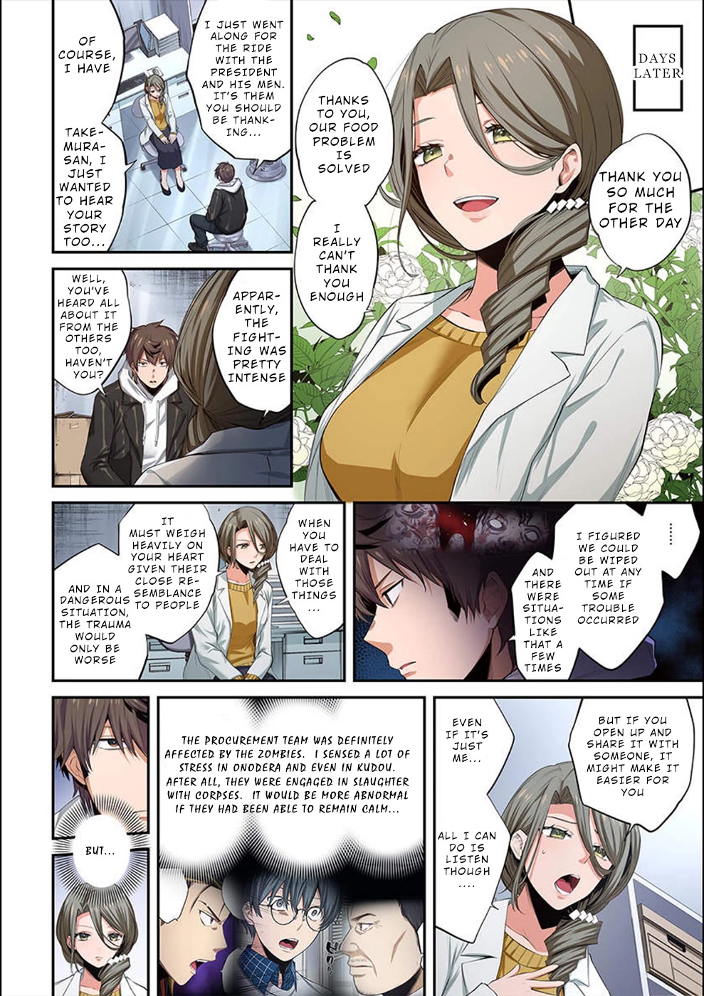 In A World Filled With Zombies, I’m The Only One They Won’t Attack chapter 14 page 5