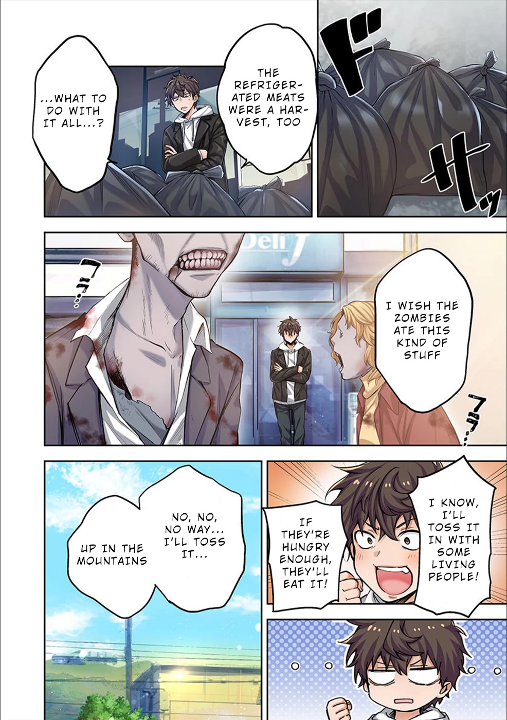 In A World Filled With Zombies, I’m The Only One They Won’t Attack chapter 2 page 11