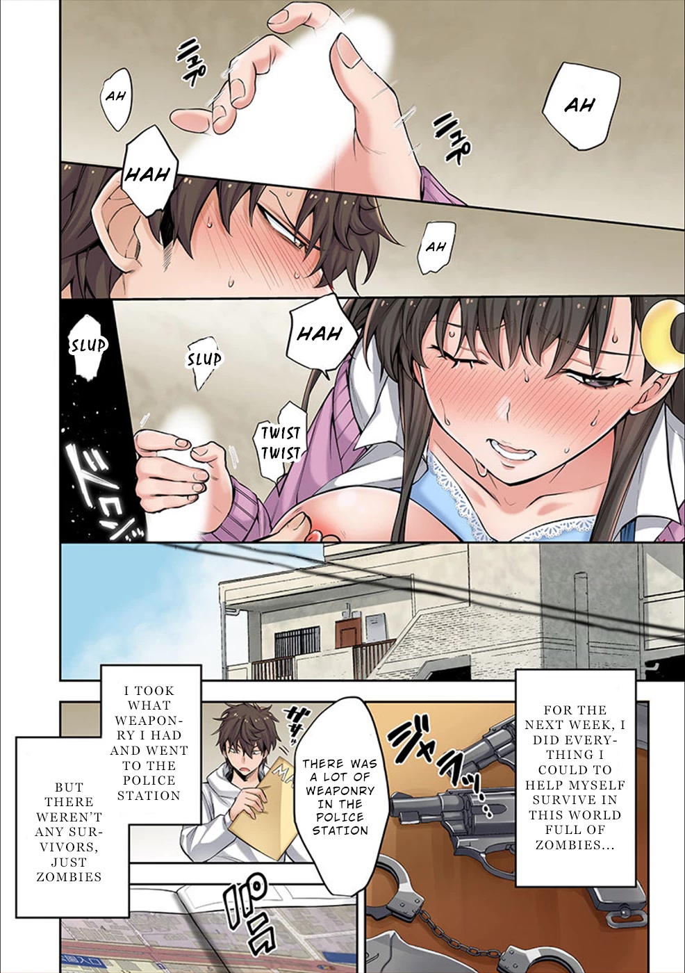 In A World Filled With Zombies, I’m The Only One They Won’t Attack chapter 2 page 27