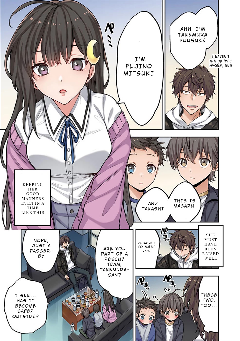 In A World Filled With Zombies, I’m The Only One They Won’t Attack chapter 2 page 6