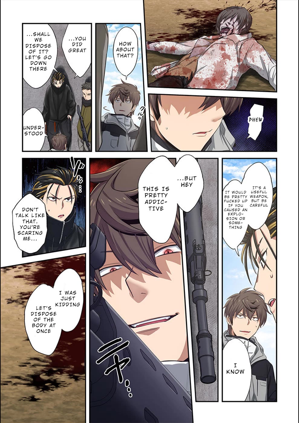 In A World Filled With Zombies, I’m The Only One They Won’t Attack chapter 21 page 12